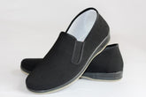 Zapatos de lona planos transpirables de tela de primavera para hombre